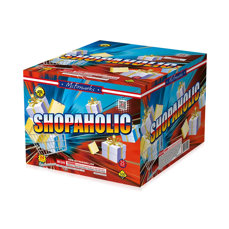 Shopaholic 24 skud 500g kage MC549
