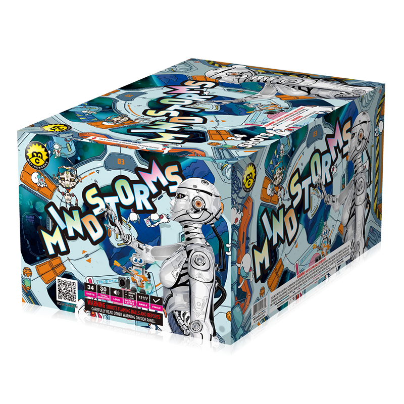 Mindstorm 34 skud 500g kage mc570