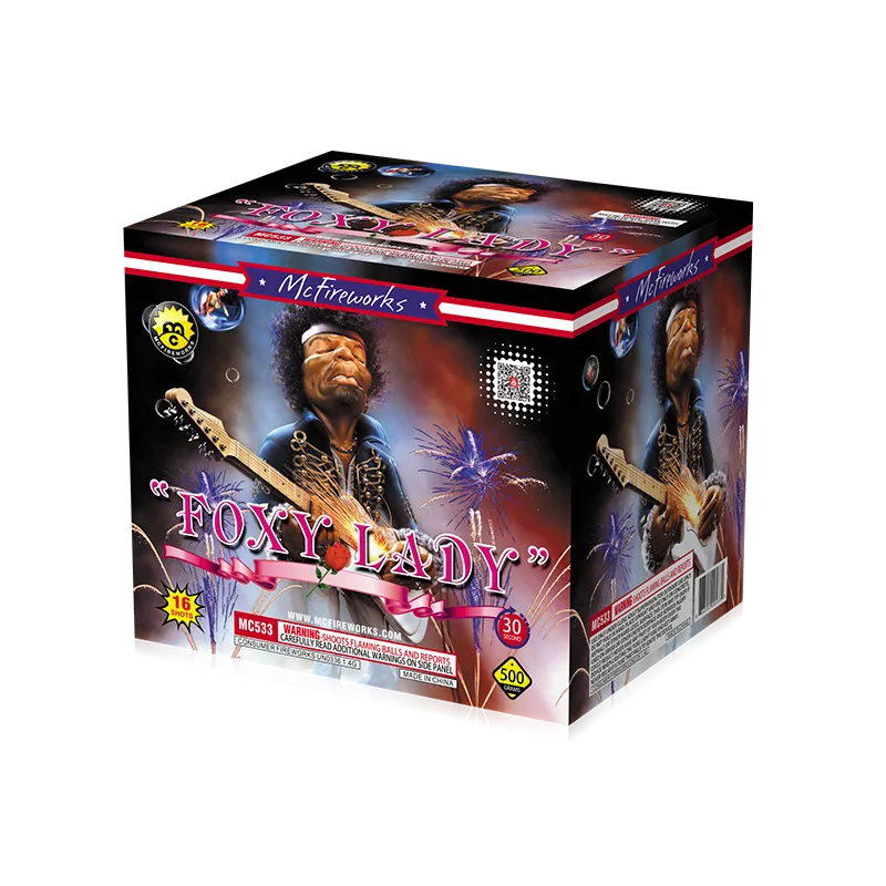 "Foxy Lady" 16 skud 500g kage MC533