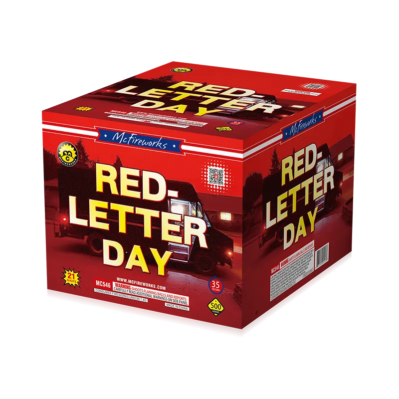 Red-bogstav dag 21 skud 500g kage mc546