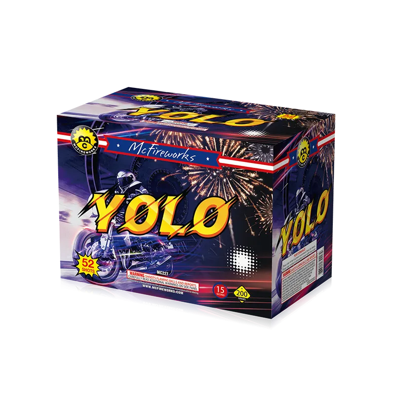 Yolo 52 skud 200 g kage mc227