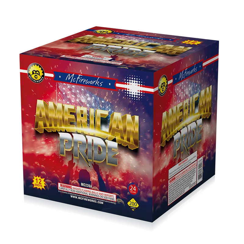 Amerikansk stolthed 12 skud 200 g kage mc226a