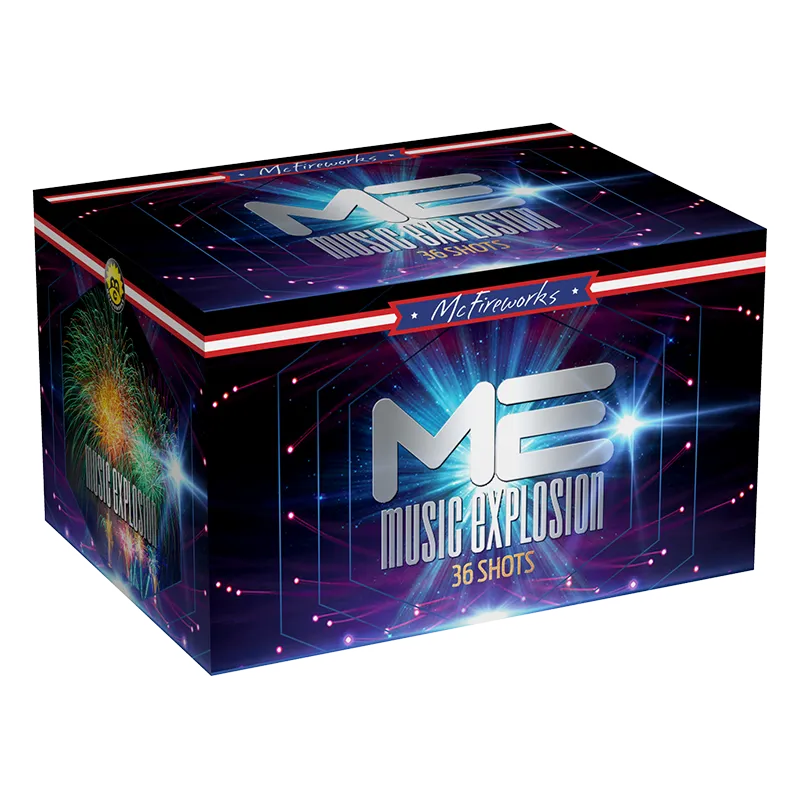 Mig musik eksplosion 36 skud kage zf1012