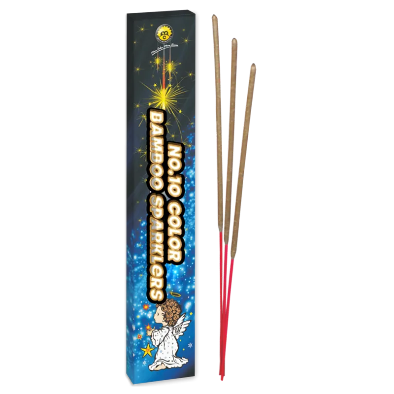 No.10 Color Bambus Sparklers MC1303