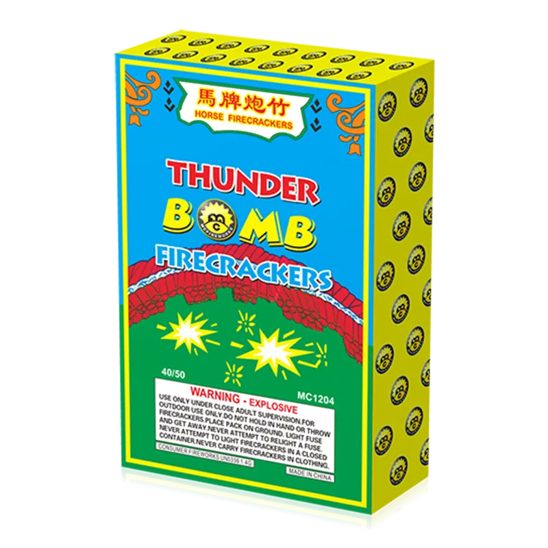 50'erne Thunder Bomb Firecrackers MC1204