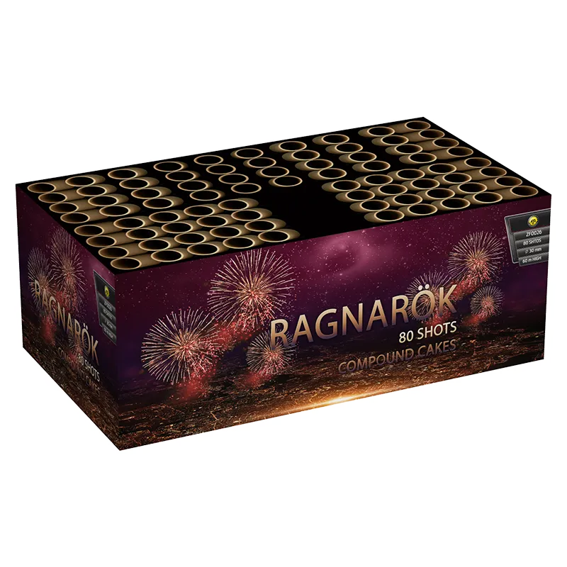 Ragnarök 80 skud sammensat kage ZF0026