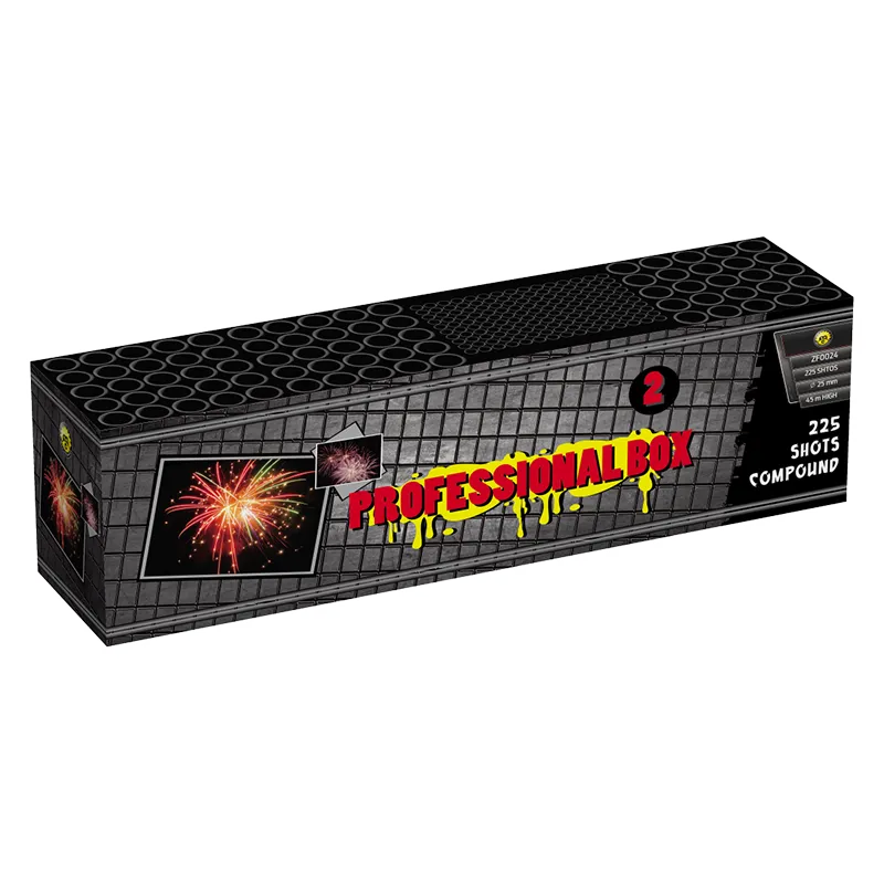 Professionel boks 2 225 Shots Compound Cake ZF0024